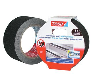 Tesa skridtape 50mm x 5mtr. sort